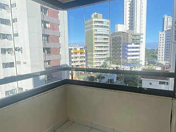 �timo apartamento de 2/4 , su�te, varanda com reiki, nasce